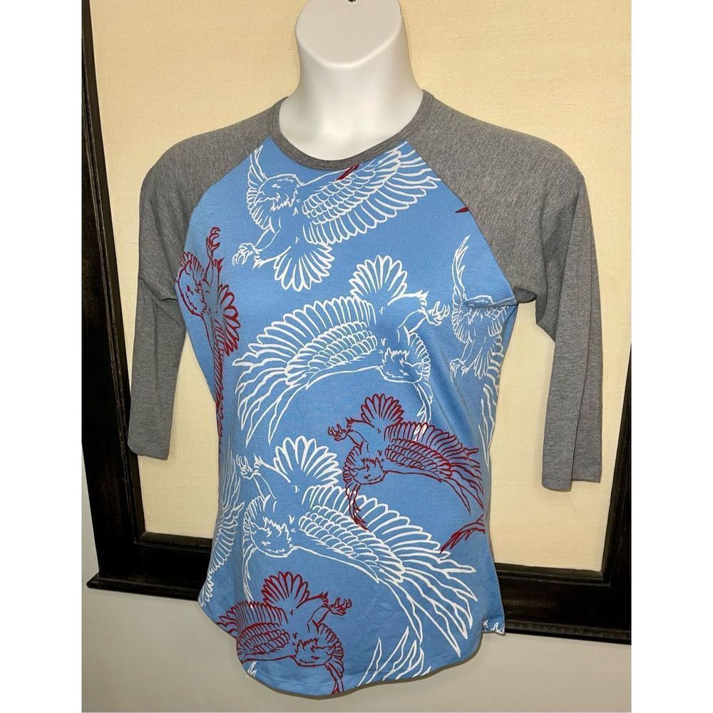 Lularoe Randy Eagle Print Shirt - Small - Picture 6 of 10